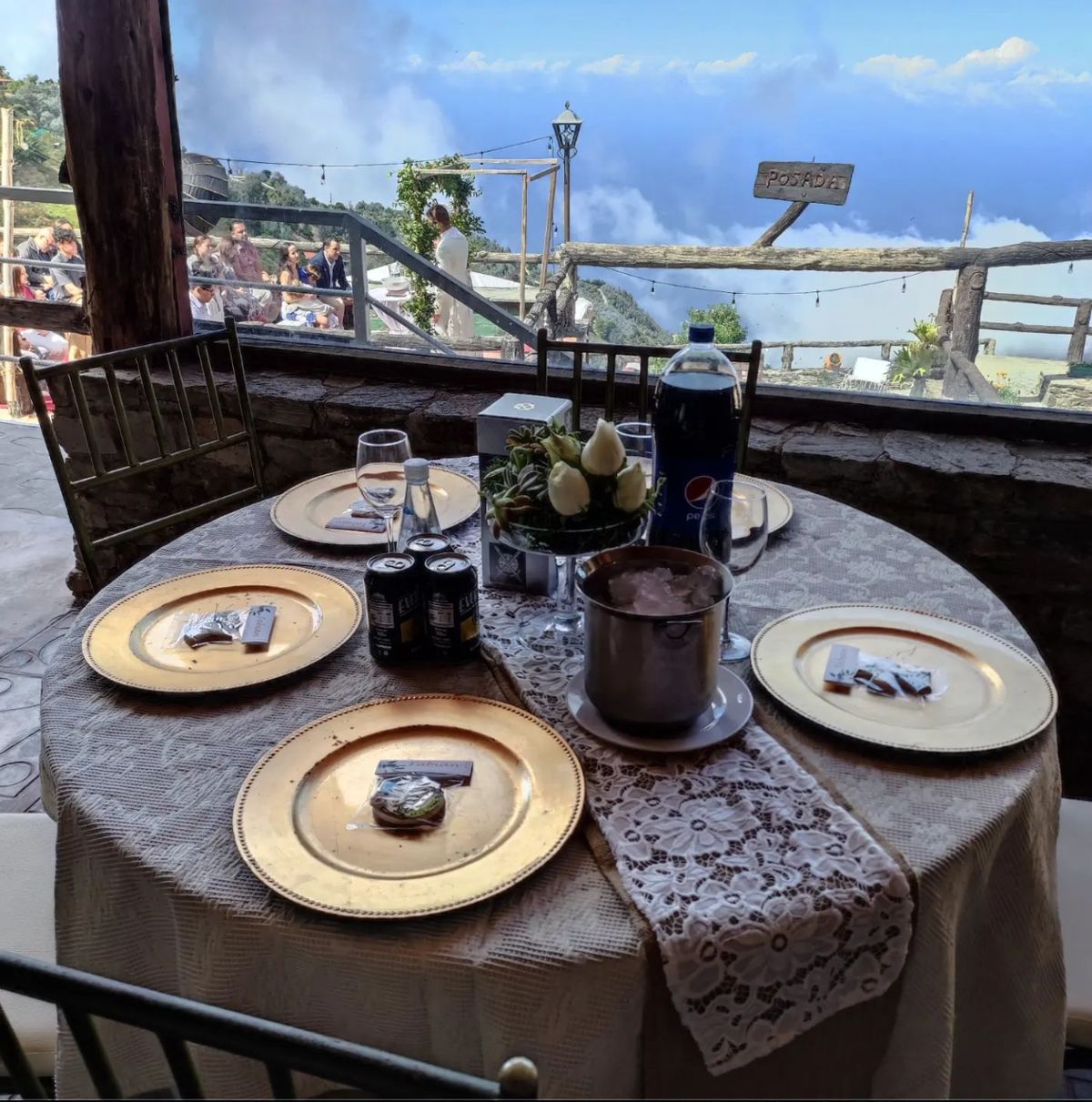 Vista del restaurante